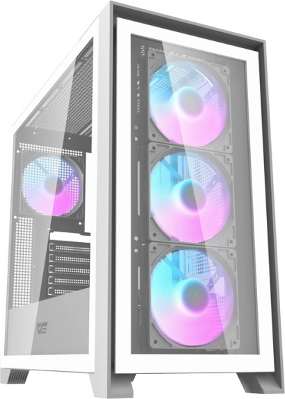 Skříň pro PC Darkflash DRX90 glass bílá