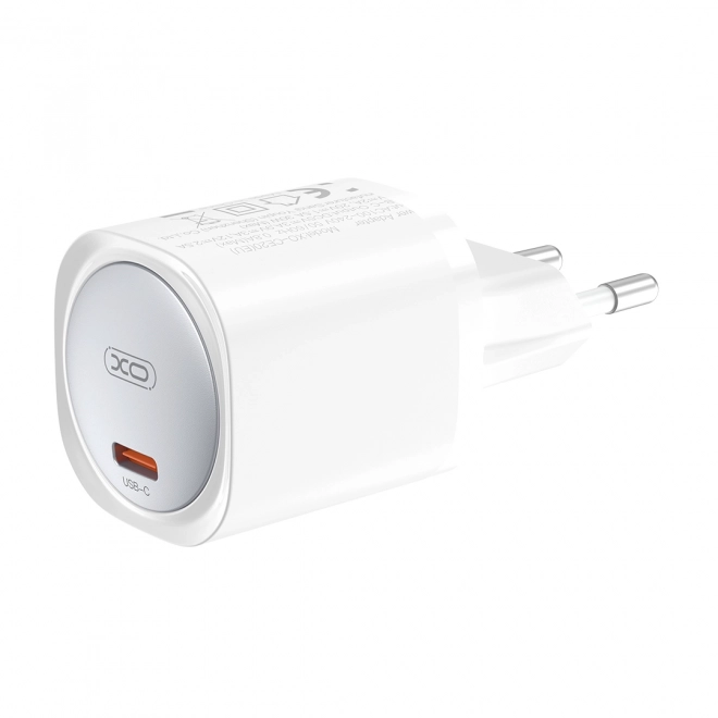Nástěnná nabíječka XO CE20, 30W, GaN, USB-C