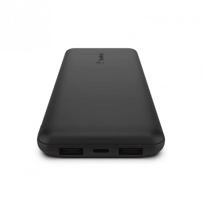 Powerbank 10 000mAh s USB A a C 15W černý