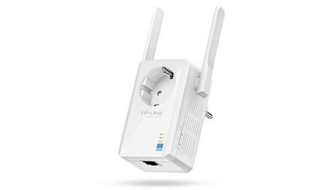 WiFi Extender TP-Link 300Mbps s průchozí zásuvkou
