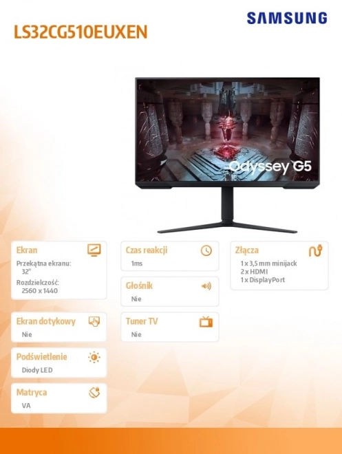 Monitor 32 palců Samsung