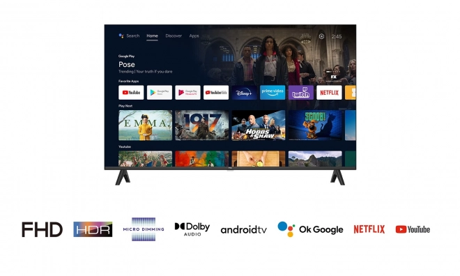 LED televizor 40 palců