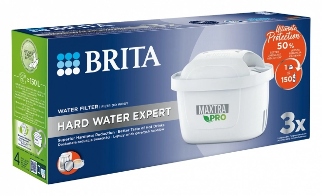 Maxtra PRO Hard Water Expert náhradní kazeta 3 ks.