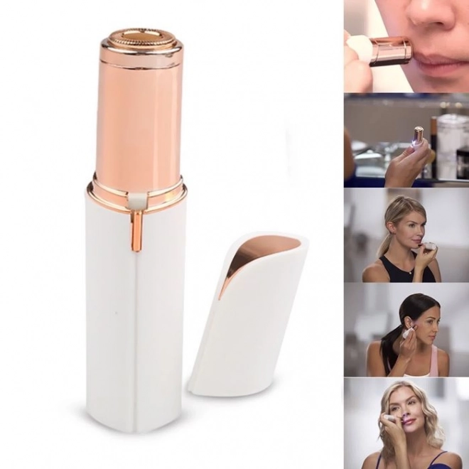 Rtěnkový obličejový epilátor