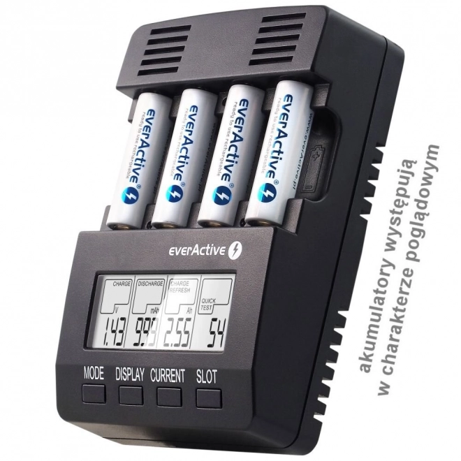 Nabíječka procesoru NC-3000 pro dobíjecí baterie AA/AAA/C/D