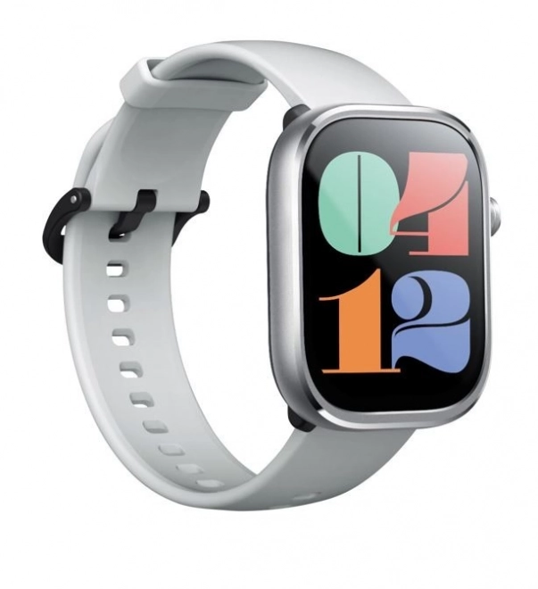 Smartwatch se stříbrným ciferníkem