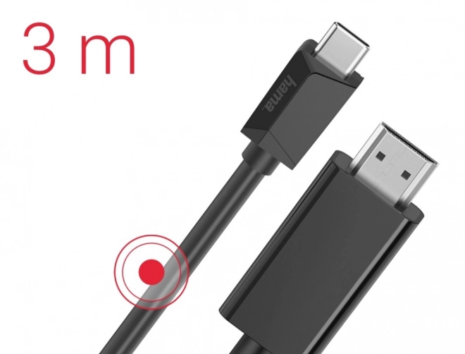 USB-C HDMI kabel 4K 3m