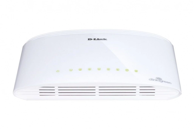 Přepínač DGS-1008D L2 8x1GBE Stolní/Nástěnný BEZ VENTILÁTORU