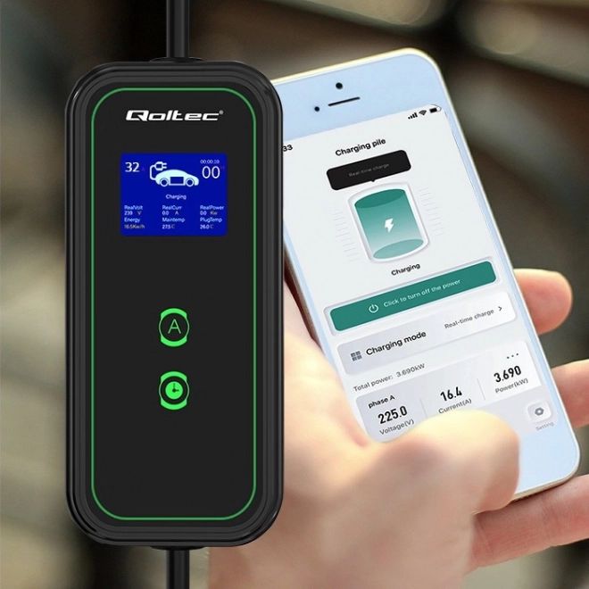 Mobilní nabíječka pro elektromobily EV s nastavitelnou funkcí 2v1