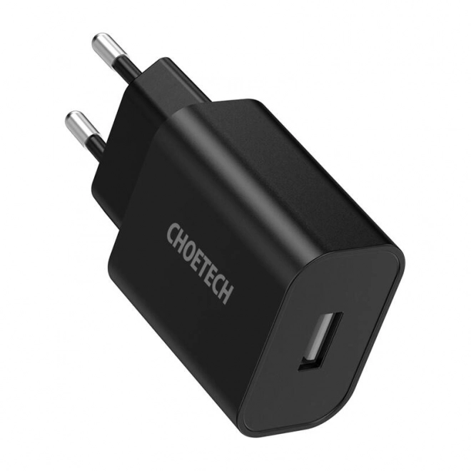 Síťová nabíječka USB-A Černá