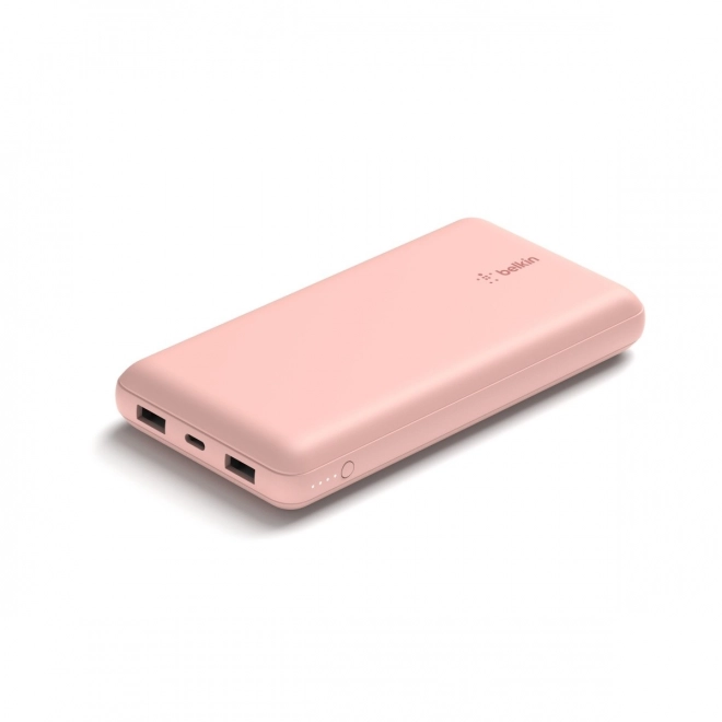 PowerBank 20 000mAh 15W USB-A/USB-C růžová zlatá