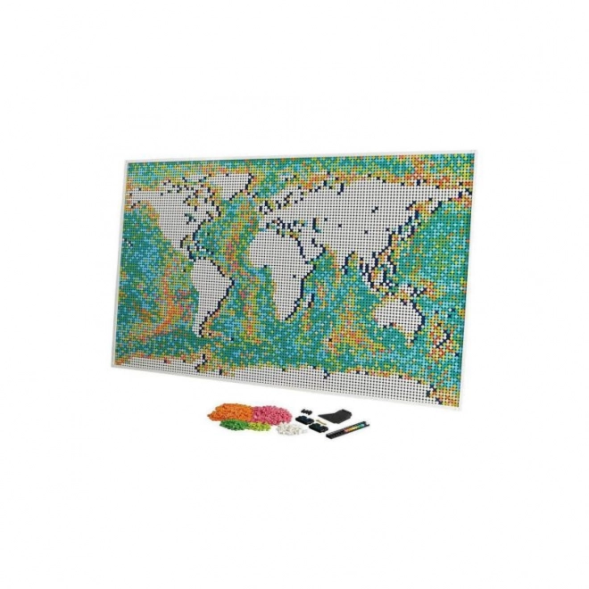 LEGO Art Světová mapa