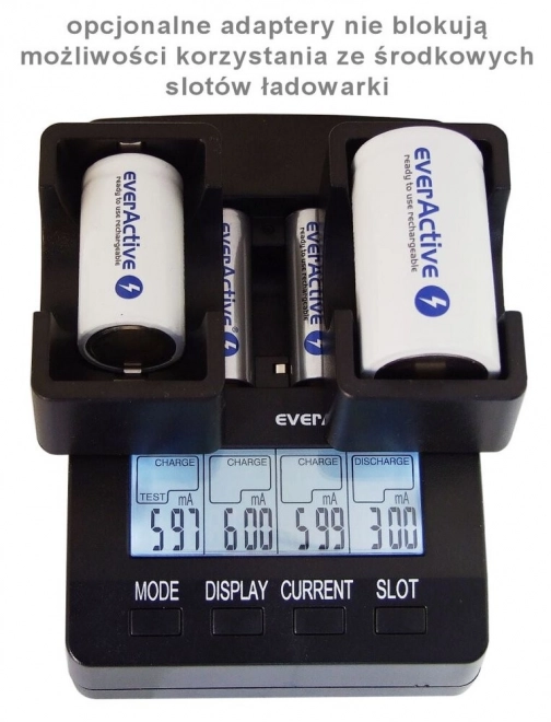 Nabíječka procesoru NC-3000 pro dobíjecí baterie AA/AAA/C/D