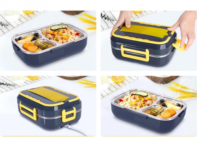 Elektrický vyhřívaný lunchbox pro pracovní auto