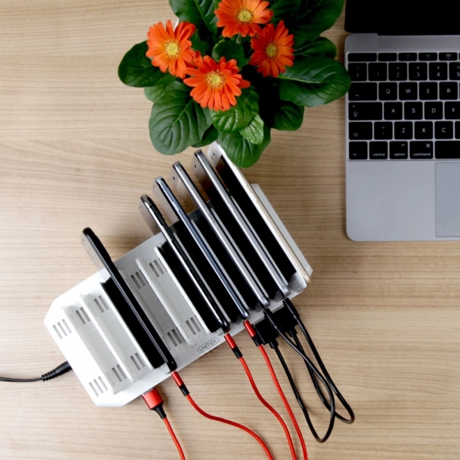Nabíjecí stanice 10xUSB; 96W; 2xQC3.0; Y-2190A