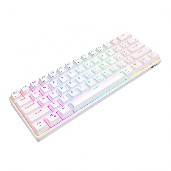 Mechanická klávesnice Royal Kludge RK61 RGB bílá