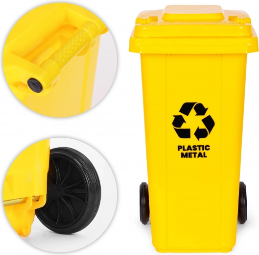 Gumová kola na kovové ose pro snadný přesun