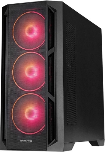 Maximální airflow díky celoplošnému mesh panelu