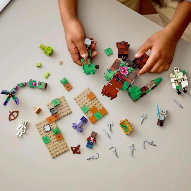 Lego Minecraft Džunglová obluda