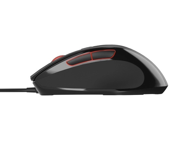 Myš Pigeon 2 4000 DPI 1,8 m černá