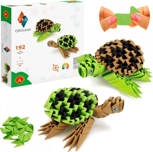 Alexander kreativní sada 3D origami – želvy