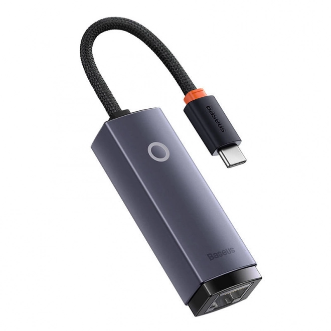 Síťový adaptér Baseus Lite Series USB-C na RJ45 (šedý)