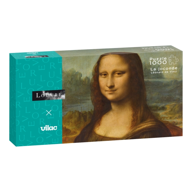 Puzzle znázorňující Monu Lisu