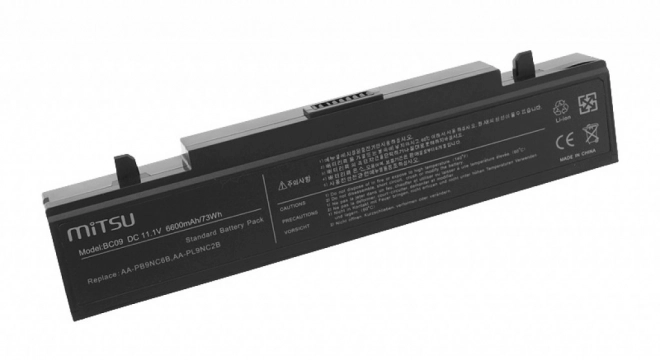 Baterie pro Samsung R460, R519 6600 mAh