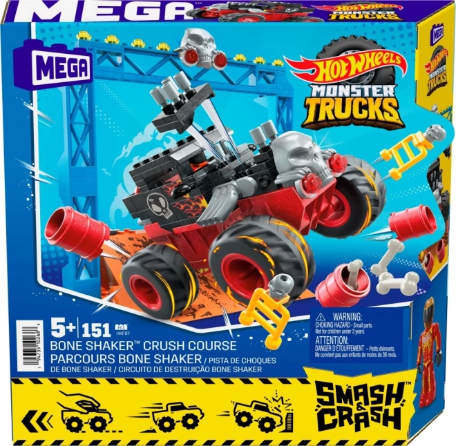 Hot Wheels Monster Trucks Bone Shaker kaskadérské podložky