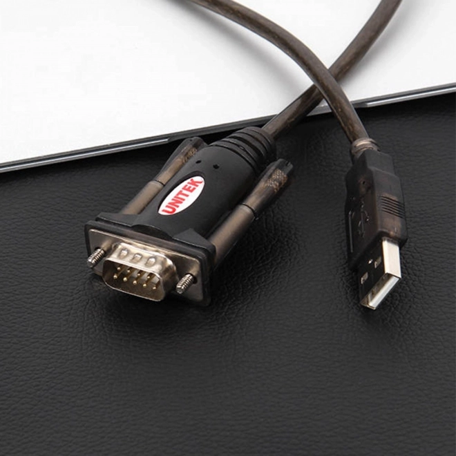 Adaptér USB- 1xRS-232 + adaptér DB9F/DB25M; Y-105A