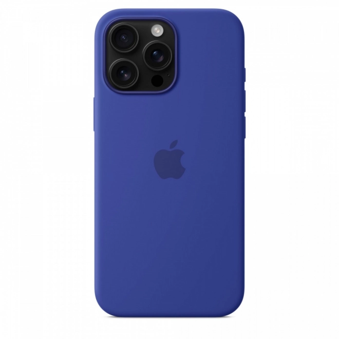 Silikonové pouzdro s MagSafe pro iPhone 16 Pro Max - ultramarínové