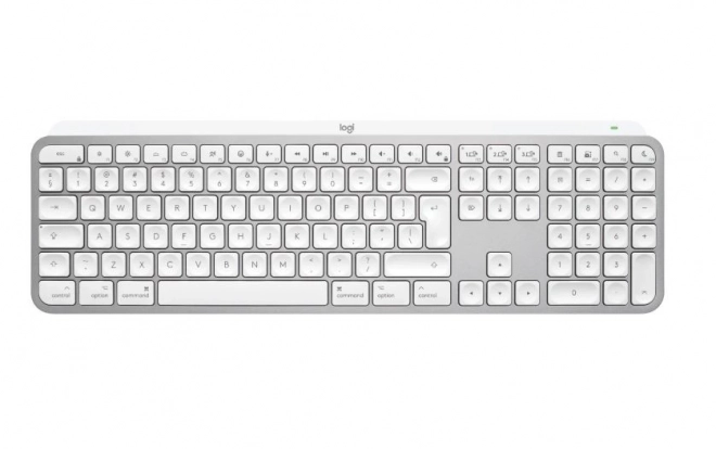 Bezdrátová klávesnice MX Keys S pro Mac bledě šedá US 920-011638