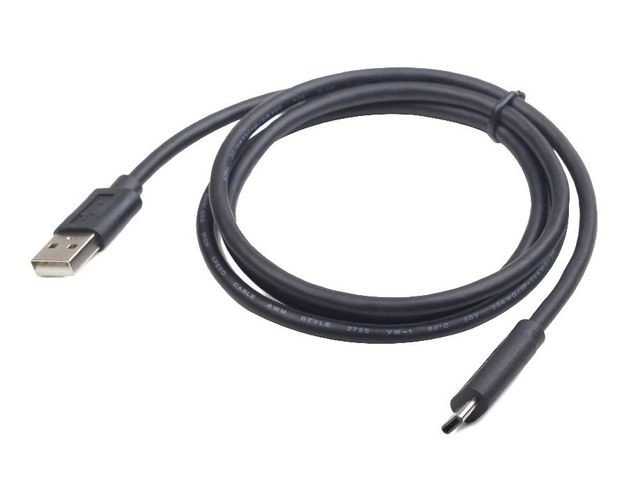 Kabel USB 2.0 typ AC AM-CM 1m černý