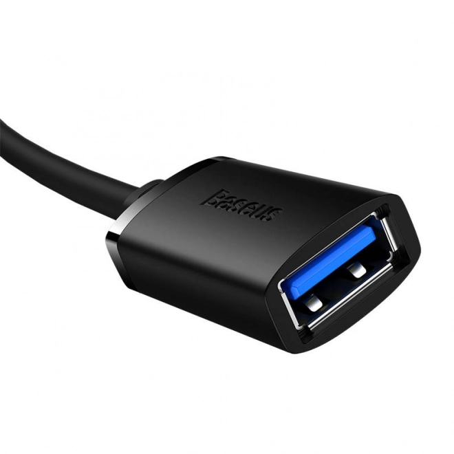 Prodlužovací kabel USB 3.0 Baseus samec-samice, řada AirJoy, 5 m (černý)