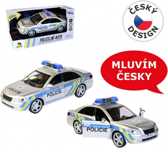 MaDe policejní auto s českým hlasem 24 cm