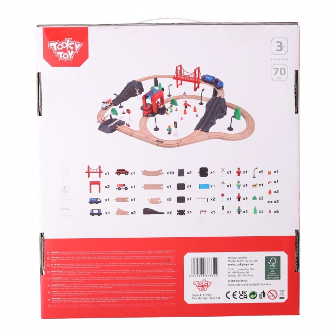 Vláček - Tooky Toy Fire Brigade