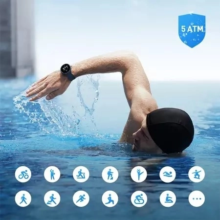Chytré hodinky GPS Watch R WT2001 Blue Android iOS
