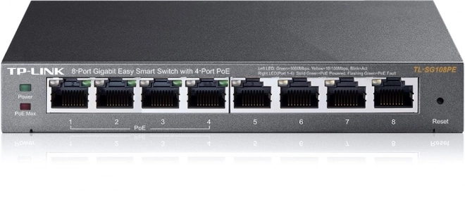TL-SG108PE Smart Switch 8xGE (4xPoE)