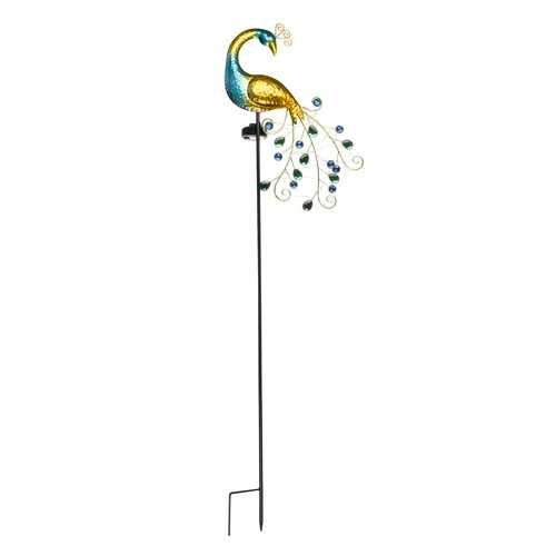 Solární lampa páv Gardlov