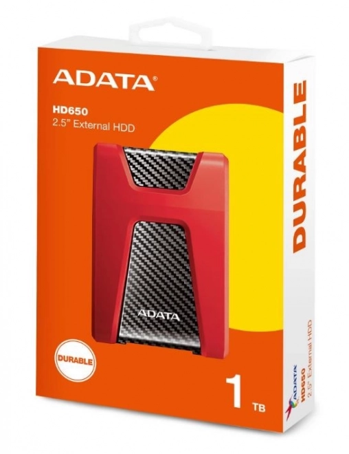 DashDrive Durable HD650 1TB 2,5'' USB3.0 Červený