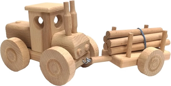 Funkční přívěs na klády