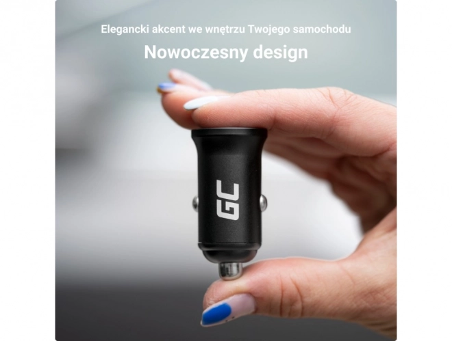 GC PowerRide Nano36 36W 6A 2x USB-A nabíječka do auta