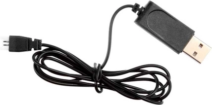 USB nabíječka pro baterie 3,7 V 380–430 mAh (CARRERA drony)