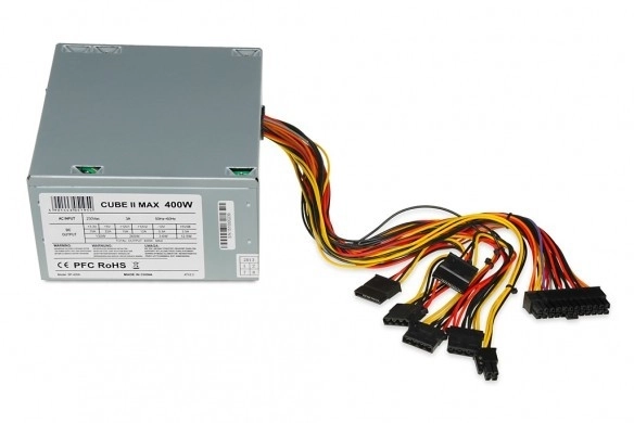 Napájecí zdroj 400 W CUBE II 12 CM FAN