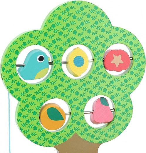 Strom s posuvnými korálky pro jemnou motoriku