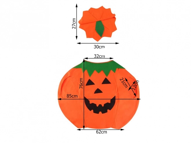 Halloweenský kostým dýně