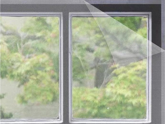 Jemná síťovina s vysokou průhledností