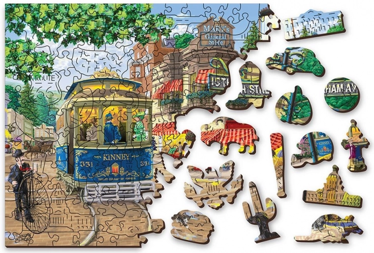 Oboustranné puzzle 2v1 pro dvojnásobnou zábavu