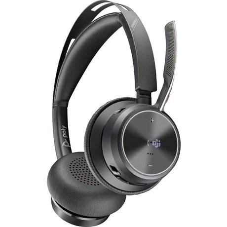 Referenční headset Voyager Focus 2 pro Microsoft Teams s nabíjecí základnou