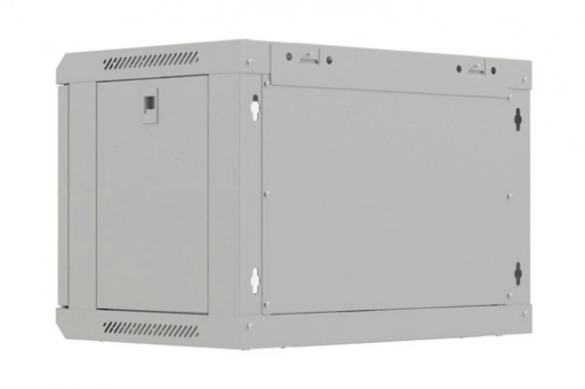 Instalační racková skříň Lanberg 6U 540x350 šedá s prosklenými dveřmi